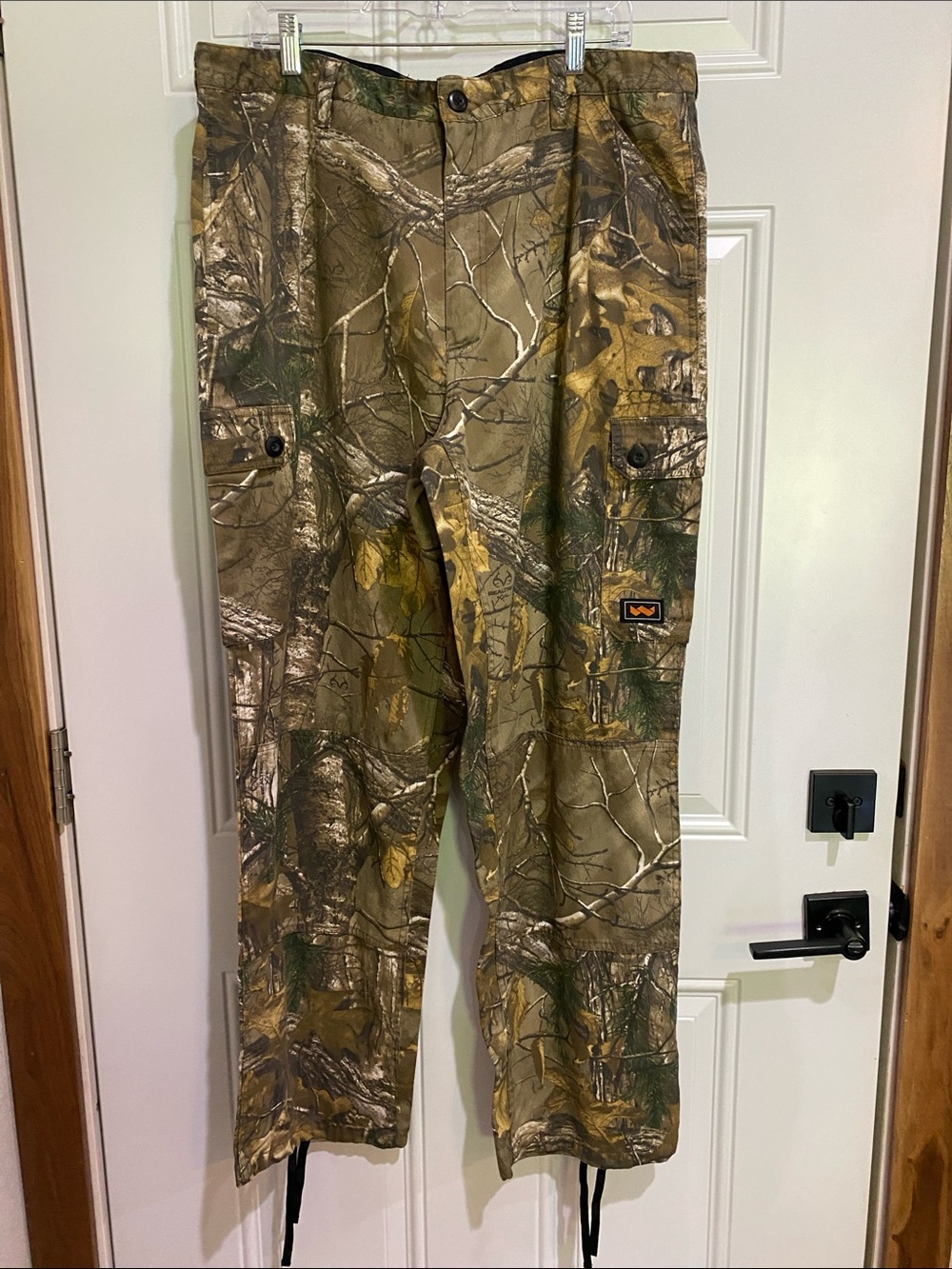 Walls Men's Camo Cargo Pants - Brown Green - Picture 4 of 8